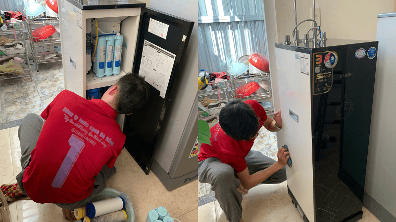 Dịch Vụ Sửa Máy Lọc Nước Karofi Số 1 Tại Đà Nẵng Quy trình sửa chữa máy Karofi chuyên nghiệp