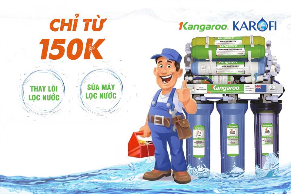 sửa máy lọc nước tại nhà 